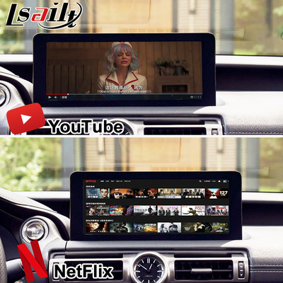 Lexus Android Screen 10,25 дюйма Qualcomm 8 Core GPS навигация CarPlay Дисплей для Lexus IS300 IS250 IS350 2020-2023