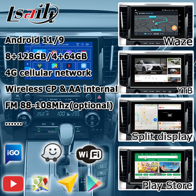 Toyota Alphard Vellfire AH40 Android видеоинтерфейс для автоигра