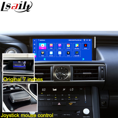Lexus Android Screen Android 13 Multimedia Display 8 Core Qulcomm для LEXUS IS200T IS300H IS350 Поддержка управления джойстиком, YouTube, Google Play, CarPlay