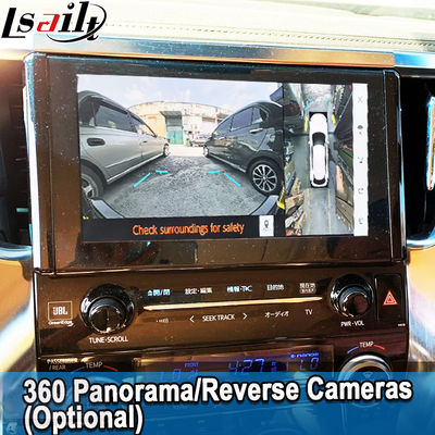 Беспроводный модуль обновления Apple CarPlay / Android для Alphard 30 Series Vellfire Toyota поддерживает FM радио, A / C, зеркало, камеры