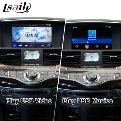 Интерфейс CarPlay для Infiniti Q70 Q70L M35 M45 Fuga 2009-2019, беспроводной адаптер Android Auto, интеграция, зеркалирование мобильного телефона, управление температурой кондиционера