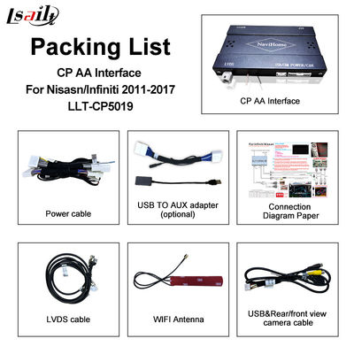 Интерфейс CarPlay для Infiniti Q70 Q70L M35 M45 Fuga 2009-2019, беспроводной адаптер Android Auto, интеграция, зеркалирование мобильного телефона, управление температурой кондиционера