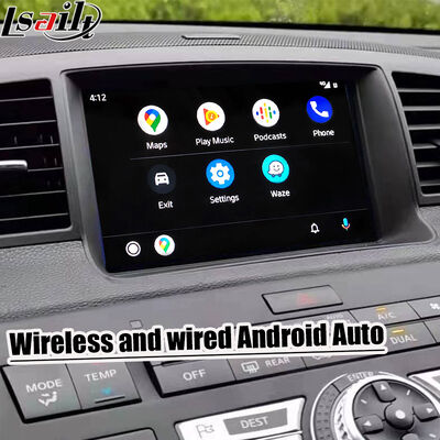 8-дюймовый экран CarPlay Lsailt для Nissan Fuga (Y50) Infiniti 350GT 2005-2008 Android Auto, Mirroring, HD Touch DisPlay