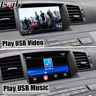 8-дюймовый экран CarPlay Lsailt для Nissan Fuga (Y50) Infiniti 350GT 2005-2008 Android Auto, Mirroring, HD Touch DisPlay