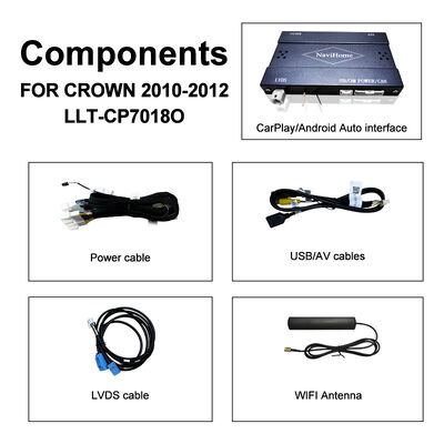 Беспроводной бокс Apple CarPlay для Crown S200 RS204 GWS204 URS204 URS206 Majesta XV Athlete Saloon Toyota Интегрированный Android Auto