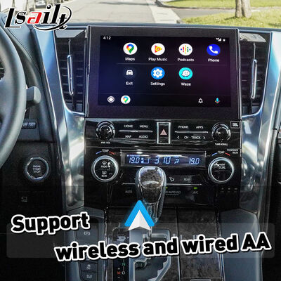 Lsailt Wireless Android Auto Carplay Interface для 2019 -2023 Toyota Alphard Vellfire JBL Высокая версия