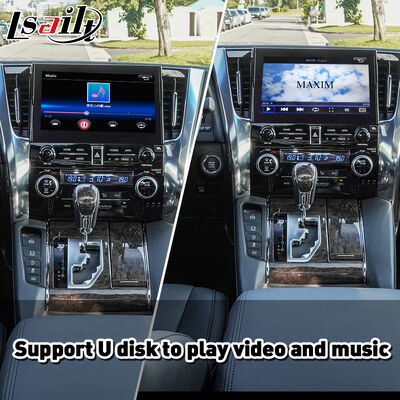 Lsailt Wireless Android Auto Carplay Interface для 2019 -2023 Toyota Alphard Vellfire JBL Высокая версия