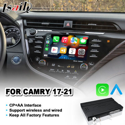 Беспроводной интерфейс Lsailt для Android Auto и Carplay для Toyota Camry 2017-2021