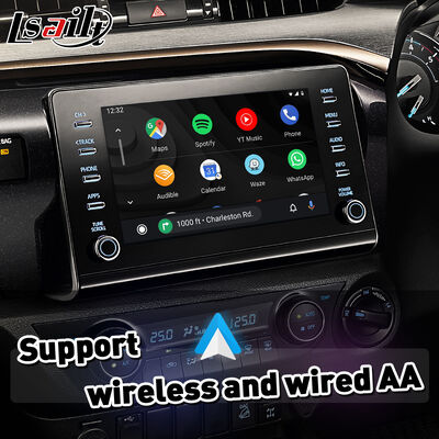 Беспроводной интерфейс Lsailt для Android Auto и Carplay для Toyota Hilux 2019 года выпуска и новее