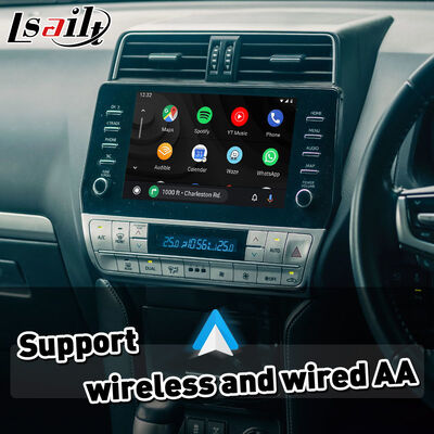 Беспроводной интерфейс Lsailt Android Auto Carplay для Toyota Land Cruiser Prado 150 (2020-настоящее время)