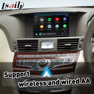 Беспроводной интерфейс Lsailt Android Auto Carplay для Nissan Cima 2012-2022