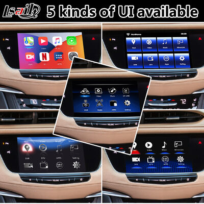 Lsailt Android навигационный Carplay видео интерфейс для 2016-2019 Cadillac XT5 Платиновый CUE система