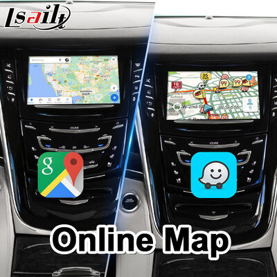 Lsait Android навигационный мультимедийный видеоинтерфейс для 2015-2020 Cadillac Escalade CUE System с Carplay