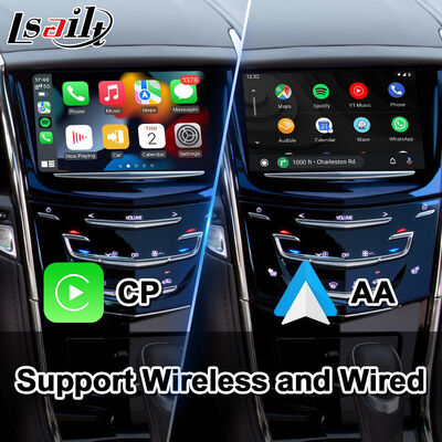 Lsailt Android навигационный видеоинтерфейс для 2014-2019 Cadillac ATS CUE System с Carplay