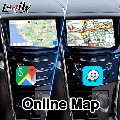 Lsailt Android навигационный видеоинтерфейс для 2014-2019 Cadillac ATS CUE System с Carplay