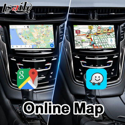 Lsailt Android GPS навигационный видеоинтерфейс для 2013-2019 Cadillac CTS CUE System с Carplay