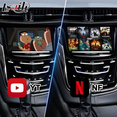 Lsailt Android GPS навигационный видеоинтерфейс для 2013-2019 Cadillac CTS CUE System с Carplay