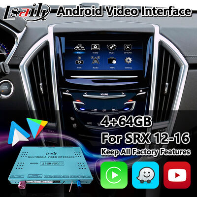 Мультимедийный видеоинтерфейс Lsailt Android для системы Cadillac SRX CUE 2012-2016 гг. с Carplay