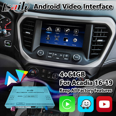 Интерфейс Lsailt Android Carplay для системы Intellilink GMC Acadia 2016-2019