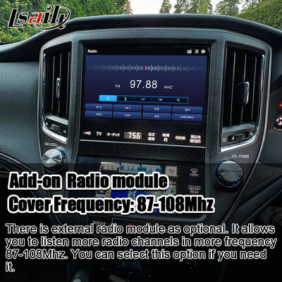 Android 13 Мультимедийный видеоинтерфейс для Crown S210 AWS210 GRS210 GWS214 GWS215 Majesta Athlete Royal Saloon OEM Обновление экрана с беспроводным CarPlay