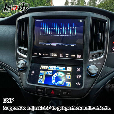 Android 13 Мультимедийный видеоинтерфейс для Crown S210 AWS210 GRS210 GWS214 GWS215 Majesta Athlete Royal Saloon OEM Обновление экрана с беспроводным CarPlay