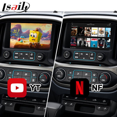 Lsailt Android Auto Carplay Мультимедийный интерфейс для 2014-2020 Chevrolet Colorado Mylink Система