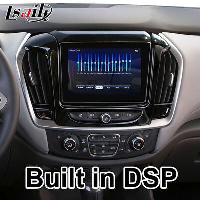 Интерфейс Android CarPlay для Chevrolet Traverse с GPS-навигацией