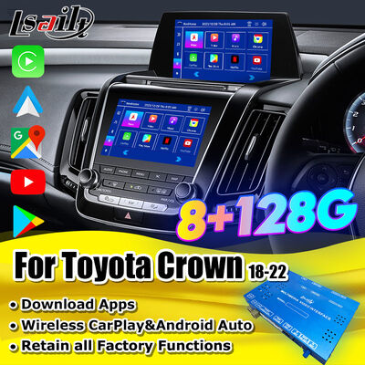 Интеграция OEM и Android CarPlay Interface Box для Crown S220 2018-2022 с Android Auto, YouTube, NetFlix, Google Play