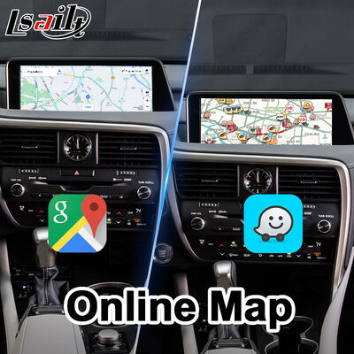 Lsailt Android Carplay Lexus Видеоинтерфейс для 2016-2019 RX 350 RX450h RX200t RX350L RX450L RX300 RX350