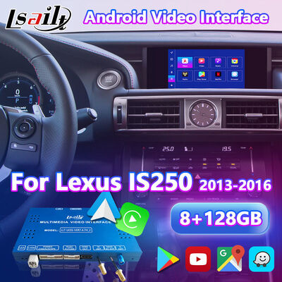 Lsailt Android видео интерфейс для Lexus IS250 IS300h IS350 IS200t IS300 IS Управление мышью 2013-2016