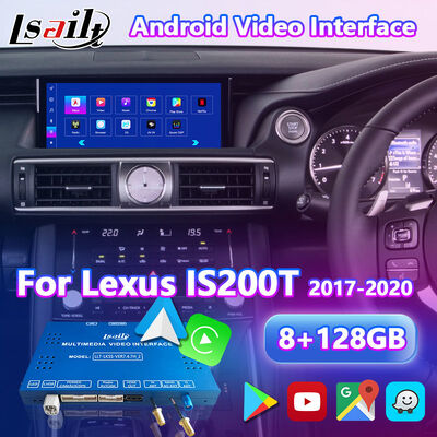 Lsailt Android Carplay интерфейс для Lexus IS200T IS300H IS350 IS300 F Sport AWD IS XE30 2017-2020