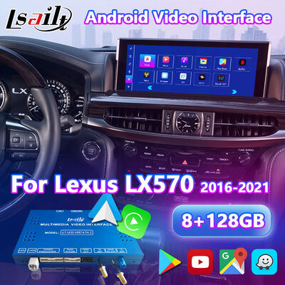 Мультимедийный видеоинтерфейс Lsailt Android Carplay для Lexus LX 570 LX450d LX570 2016-2021