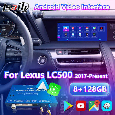 Lsailt Android Carplay Lexus видео интерфейс для 2017-Present Lexus LC 500h 500 LC500 LC500h