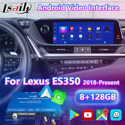 Lsalit Android Carplay Навигационный Видеоинтерфейс для Lexus ES 300h ES250 ES350 ES300h (2018-настоящее время)