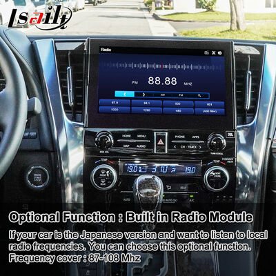 Видеоинтерфейс Lsailt Android Carplay для Toyota Alphard Vellfire JBL High Version 2019-2023