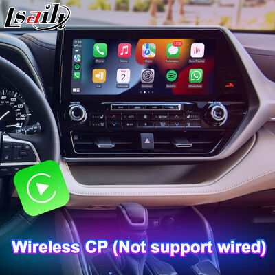 Lsailt Android Автомобильная навигационная мультимедийная видеоинтерфейс для Toyota Highlander 2020-настоящее время