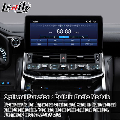 Lsailt Android Навигационный интерфейс Carplay для Toyota Land Cruiser 300 GX-R VX-R GR GR-S Sahara ZX VX LC300 2021-2024