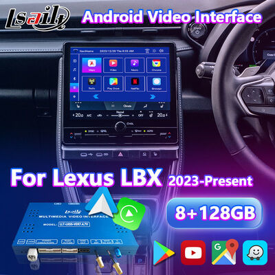 Lsailt Android мультимедийный видеоинтерфейс для 2023-современного Lexus LBX