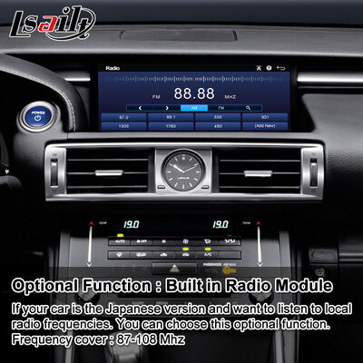 Lsailt 10,25 дюймовый Android Carplay мультимедийный экран для 2013-2020 Lexus IS Knob IS250 IS200t IS300 IS300h IS350
