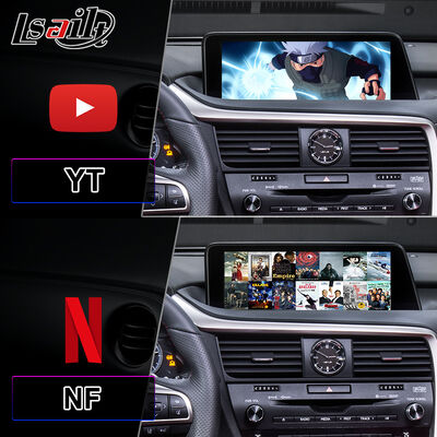 Lsailt Android Carplay Мультимедийный интерфейсный экран для 2016-2019 Lexus RX Knob RX350 RX450h RX200t RX300