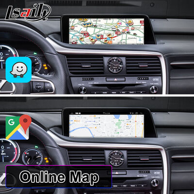 Lsailt Android Carplay Мультимедийный интерфейсный экран для 2016-2019 Lexus RX Knob RX350 RX450h RX200t RX300