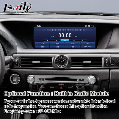 Мультимедийный экран Lsailt Android Carplay для Lexus GS 200t GS300h GS250 GS350 GS450h GSF GS200t 2012-2020 гг.