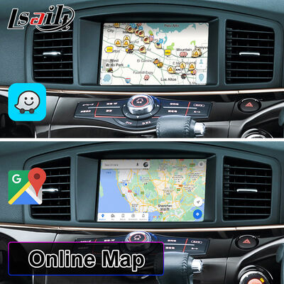 Lsailt Android Carplay мультимедийный экран для 2010-2020 Nissan Elgrand E52