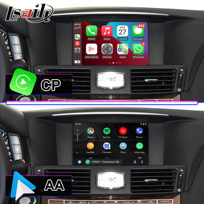 Lsailt Android Carplay Мультимедийный экран для 2010-2023 Infiniti M25 M30d M37 M56 M35h Y51 Q70
