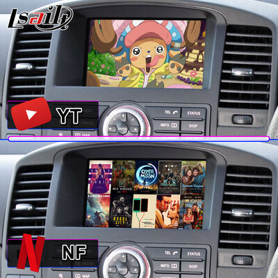 Мультимедийный экран Lsailt Android Carplay для Nissan Navara D40 2010-2015 гг.