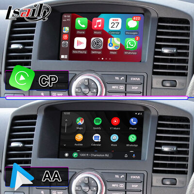 Мультимедийный экран Lsailt Android Carplay для Nissan Navara D40 2010-2015 гг.