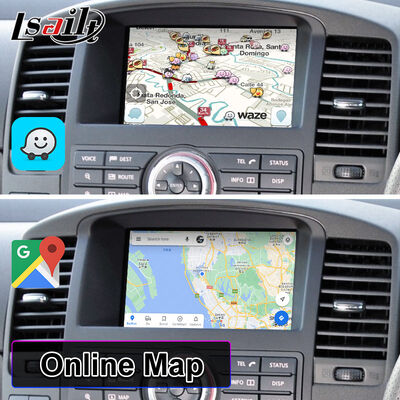 Мультимедийный экран Lsailt Android Carplay для Nissan Navara D40 2010-2015 гг.