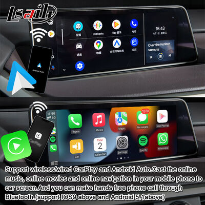 CarPlay/Android Мультимедийная система Lexus Видео интерфейс для RX450H RX350 12,3 дюйма 2016-2021 Интегрированный YouTube, NetFlix,Android Auto
