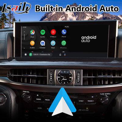 Lsailt Android Carplay Мультимедийный видеоинтерфейс для 2016-2021 Lexus LX 570 LX570