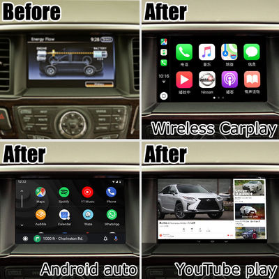 Nissan Pathfinder R52 Android 13 видео Интерфейс беспроводный карплей 8+128 Android база